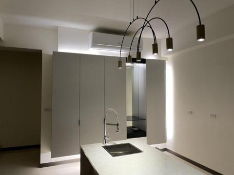 一鳴室所 室內設計工作室 - 中島廚具燈具搭配 一鳴室所 室內設計工作室 - 中島廚具燈具搭配