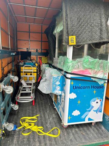 宇宙客製化輔助搬運 - 娃娃機台運送