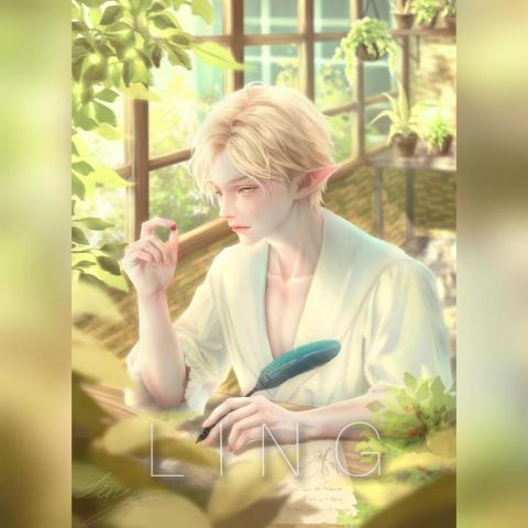 柳慕縈 - 寫實厚塗-單人插畫 柳慕縈 - 寫實厚塗-單人插畫