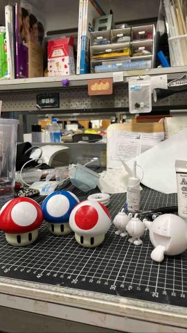 林芸秀 - 3D列印噴漆上色後效果