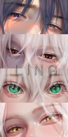 柳慕縈 - 眼睛條-寫實厚塗 柳慕縈 - 眼睛條-寫實厚塗