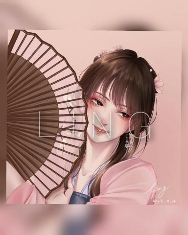 柳慕縈 - 精緻上色—古風頭貼 柳慕縈 - 精緻上色—古風頭貼