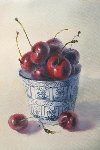 林峻賢 - 水彩靜物
