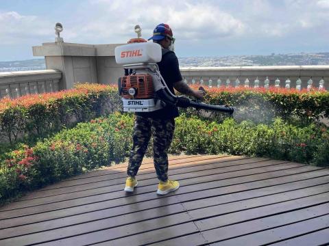 佳堡環衛企業社 - 社區大樓中庭花園及空中花園病媒蚊防治