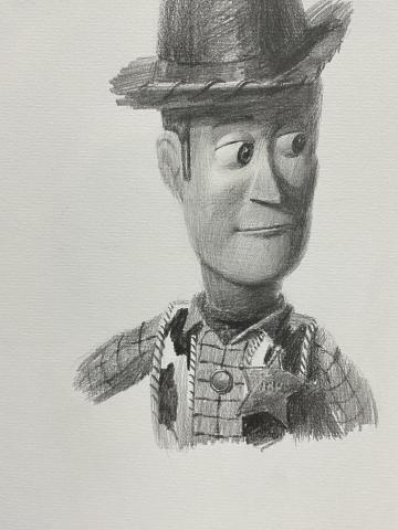 林峻賢 - 鉛筆素描