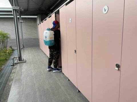 佳堡環衛企業社 - 親水公園廁所病媒蚊防治
