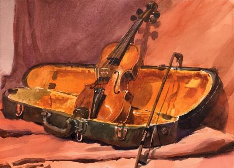 林峻賢 - 水彩靜物