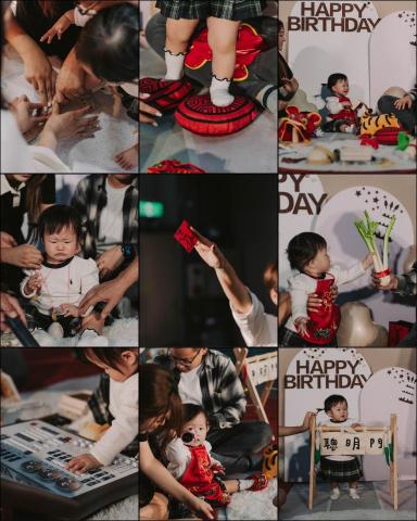 AllenWL (烏龜) - 抓周拍攝