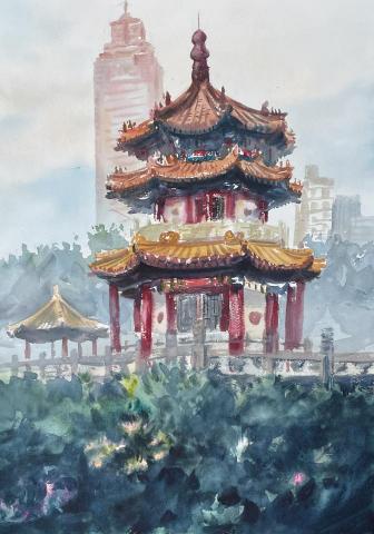 林峻賢 - 水彩風景