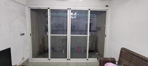 龍達鋁門窗 - 落地窗包窗完成