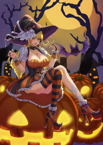 mila91.93 - 萬聖節賀圖繪製