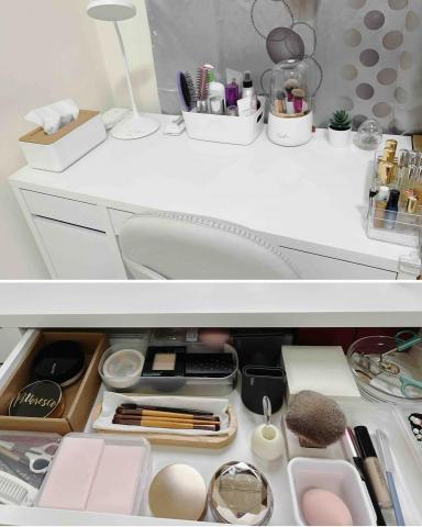 Muyu♡創享好窩收納 - 打造一個不會亂且用完ㄧ定會物歸原位的化妝台