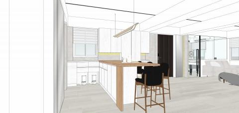 費洛奇設計工程 - 玄關餐廳 費洛奇設計工程 - 玄關餐廳