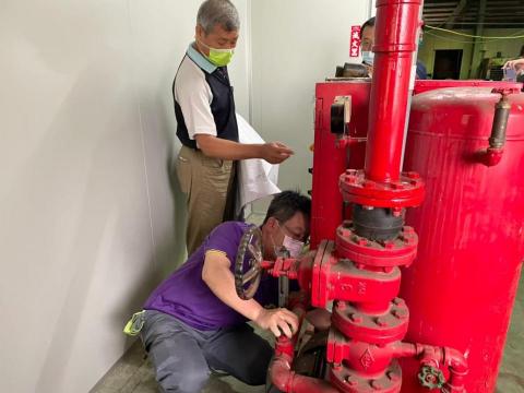 軒祐消防設計/工程/簽證/檢修 - 會同消防局會勘