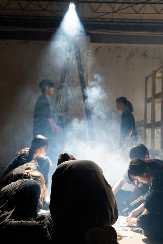 Living Studio - set場中