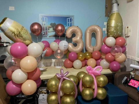 畢倍趴活動行銷策劃 - 客人自取氣球佈置