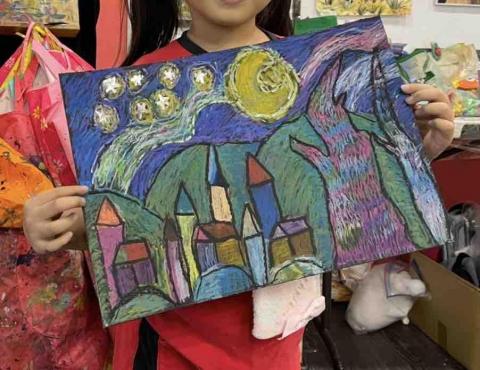 施伃恬 - 梵谷星夜