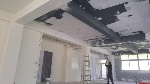 柱源工程 - 大面積噴塗