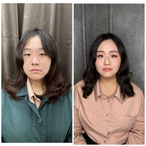 整體造型師Tina - 韓系約會妝
「調整單眼皮」