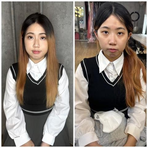 整體造型師Tina - 青春學生妝容