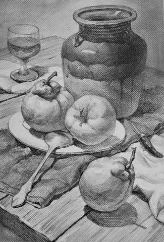 Chiaku - 鉛筆素描