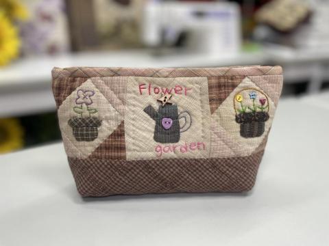 喬伊手作 - 貼布縫化妝包