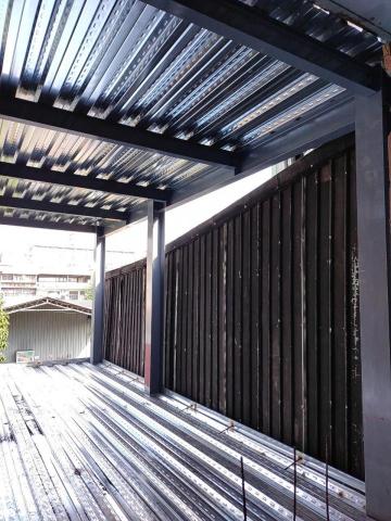 承發工程 - 三層樓鋼骨完成照