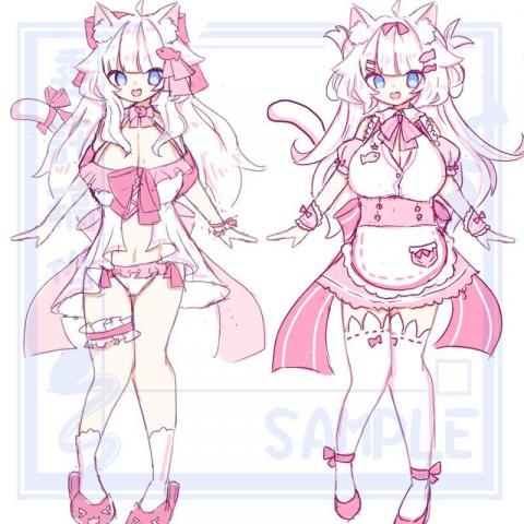 花幽幽 - 立繪設計