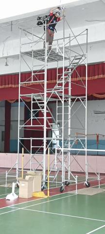 穩事達實業社 - 桃園市楊梅區中興路133號瑞埔國民小學(羽球場更換燈具)。 穩事達實業社 - 桃園市楊梅區中興路133號瑞埔國民小學(羽球場更換燈具)。