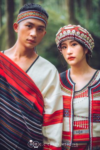 新竹囍糖婚紗-孕婦及新生兒拍照 - 原住民服飾