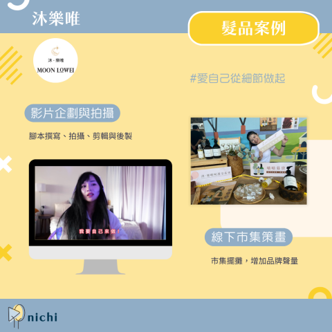 nichi日安社群 - 髮品品牌案例