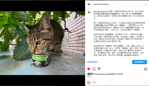 程詩怡 - 自己評論的貓咪時事