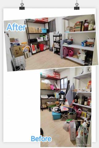 胡馨尹 - 儲藏室整理前後對比
