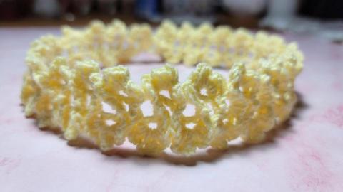 黃永婕 - 蕾絲花邊髮帶