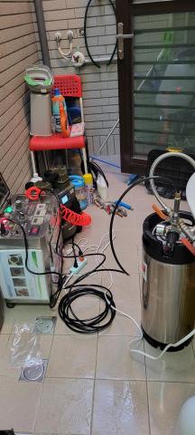 水清淨清洗水管工程-高雄清洗冷熱水管，清洗水塔 - 高週波清洗水管