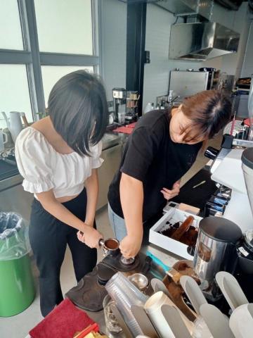 陳安琪 - 咖啡拉花學習證明