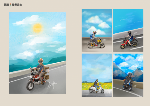 蔡宛橙 - 電腦繪圖-追焦照分享