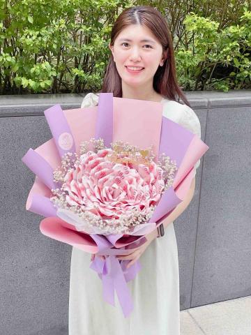 哆萌禮品屋 - 大玫瑰鈔票花束
鈔票36張 面額可自由搭配❤️