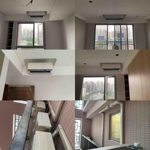 職匠專業空調 - 壁掛式安裝完工