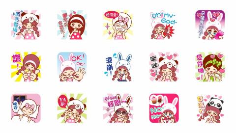 kiwi 設計工作室 - LINE 貼圖設計