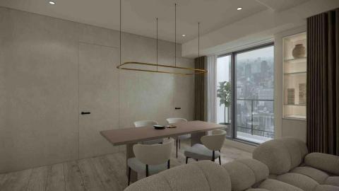 周建德 - 住宅設計案-侘寂風