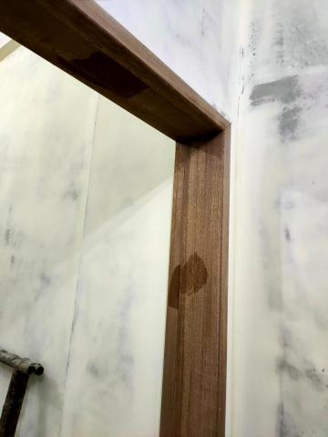 大囍彩創居家裝潢 - 門斗染色前置作業（色土撿補）