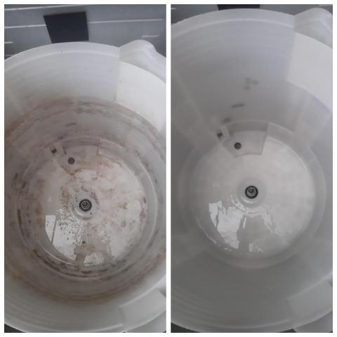 洗樂洗淨 --- 楊志祥 - 洗衣機外桶洗淨 前/後 比較 洗樂洗淨 --- 楊志祥 - 洗衣機外桶洗淨 前/後 比較