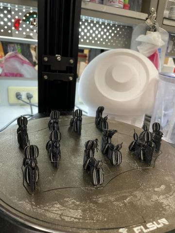 莊子洋 - 3D列印 及噴漆作品