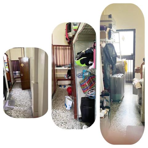 愛麗絲收納整理工作室 - 房間外的走道整理前後