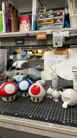 莊子洋 - 3D列印 及噴漆作品