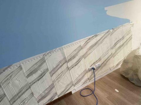 龍眼 - 前金辦公室修護場-拆壁紙、上漆