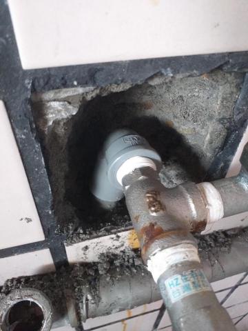 阿牛瓦斯-水電 - 冷水管維修後