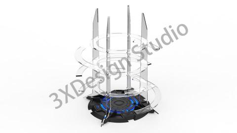 3XDesign Studio - 場景 - 科幻地台