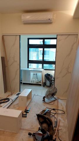 森兆人文空間室內設計 - 再加上推拉門就完成啦~